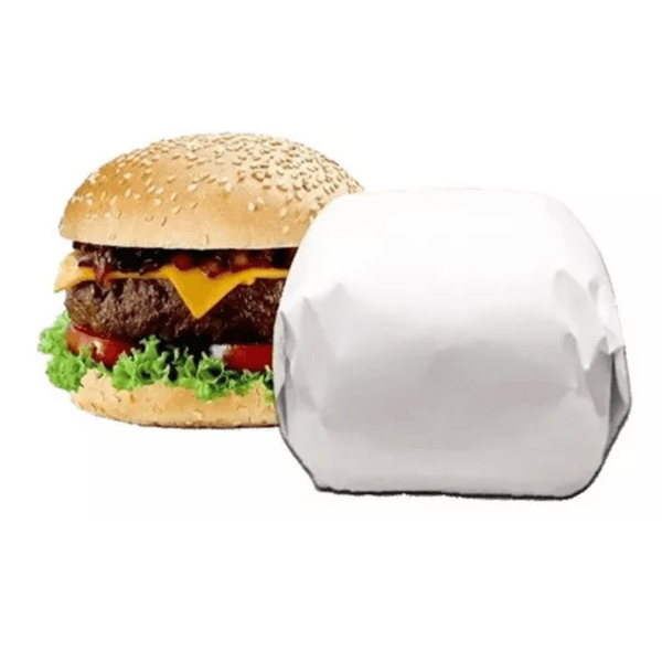 PAPEL ACOPLADO PARA LANCHE 30x38cm LISO - 500 UNID... - SACO & SACOLA