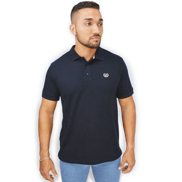 Camiseta Gola Polo Dock's Azul Marinho - 89599 - Salomão Country