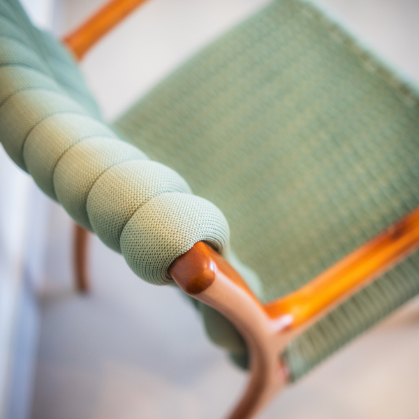 Cadeira Lauris em tricô náutico