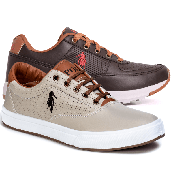 Combo 2 Pares Polo Elite + Polo Open Masculino