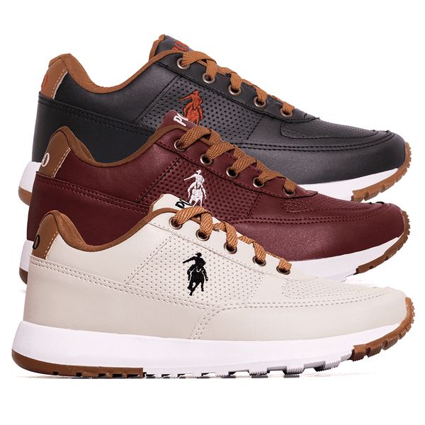 Combo 3 Pares Polo Elite Masculino