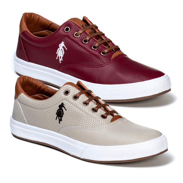 Combo 2 Pares Polo Open Masculino