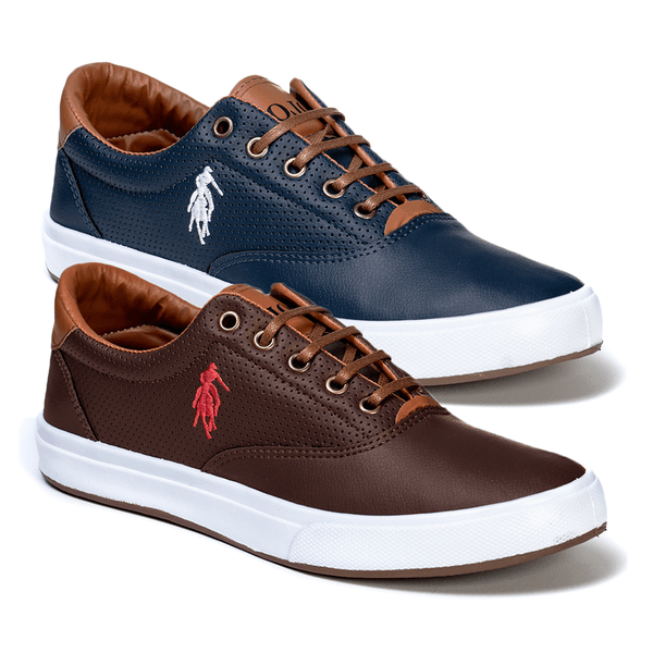 Combo 2 Pares Polo Open Masculino