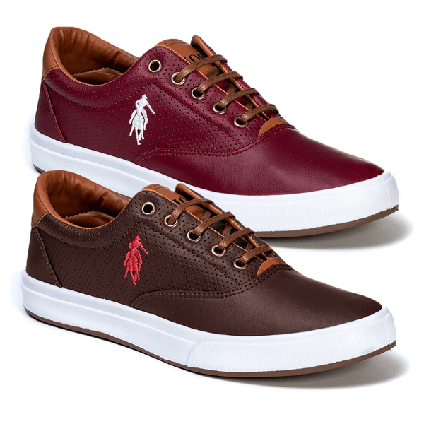 Combo 2 Pares Polo Open Masculino