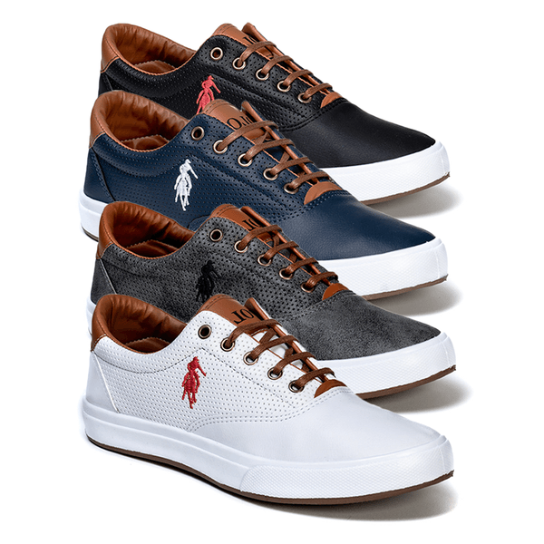 Combo 4 Pares Polo Open Masculino
