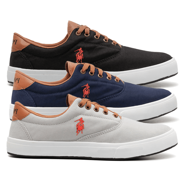 Combo 3 Pares Polo Street Masculino