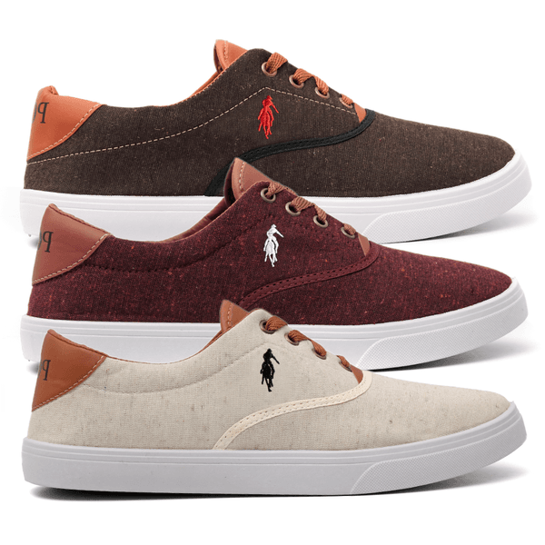 Combo 3 Pares Polo Up Masculino