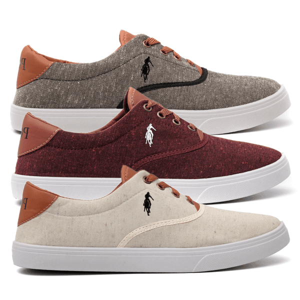 Combo 3 Pares Polo Up Masculino
