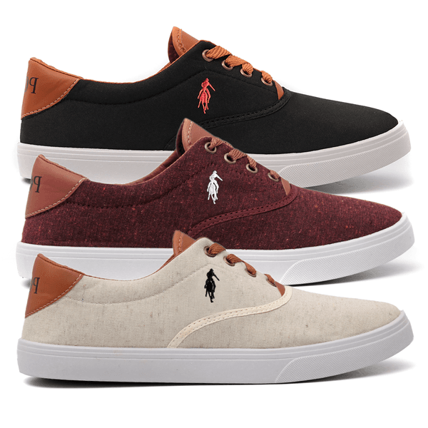 Combo 3 Pares Polo Up Masculino