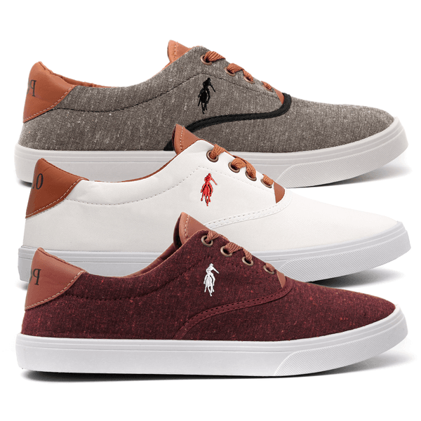 Combo 3 Pares Polo Up Masculino