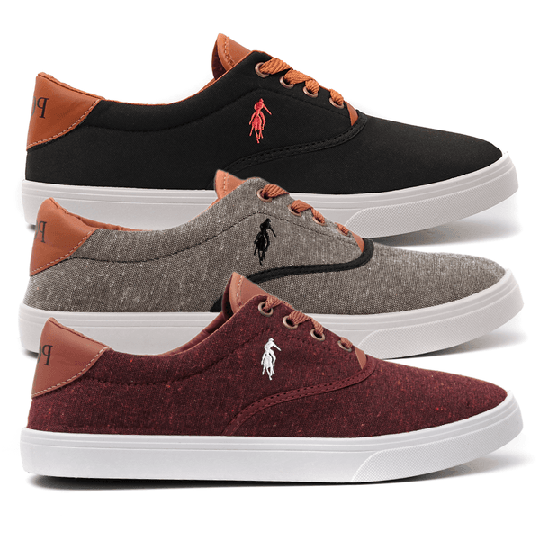 Combo 3 Pares Polo Up Masculino