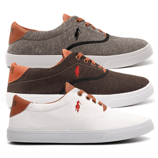 Combo 3 Pares Polo Up Masculino