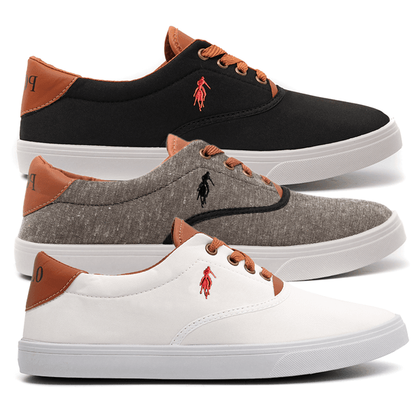 Combo 3 Pares Polo Up Masculino