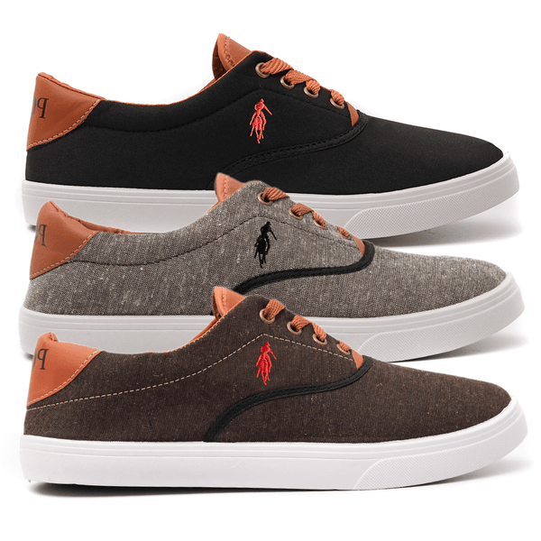 Combo 3 Pares Polo Open Masculino