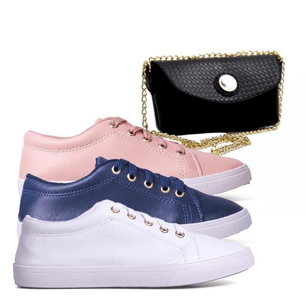 Combo 3 Pares Robin + Clutch