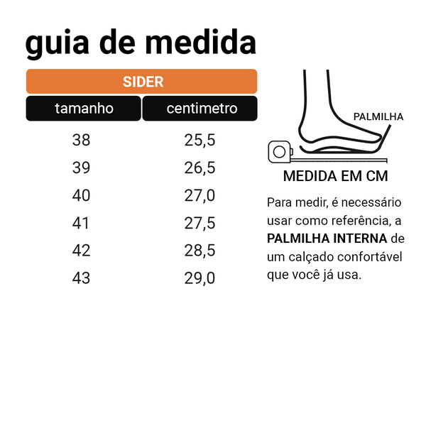 Tamanho pe 38 em hot sale cm