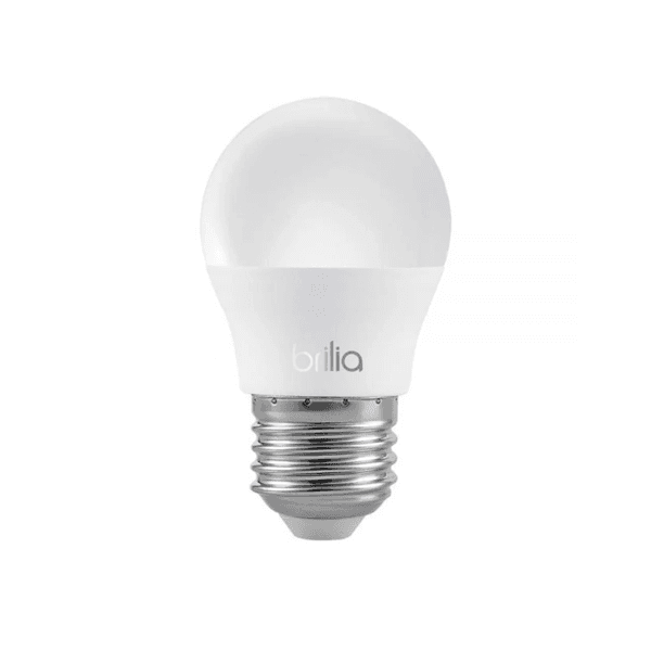 LÂMPADA LED E27 BULBO A60 6500K BRANCA FRIA BIVOLT 7W - BRILIA