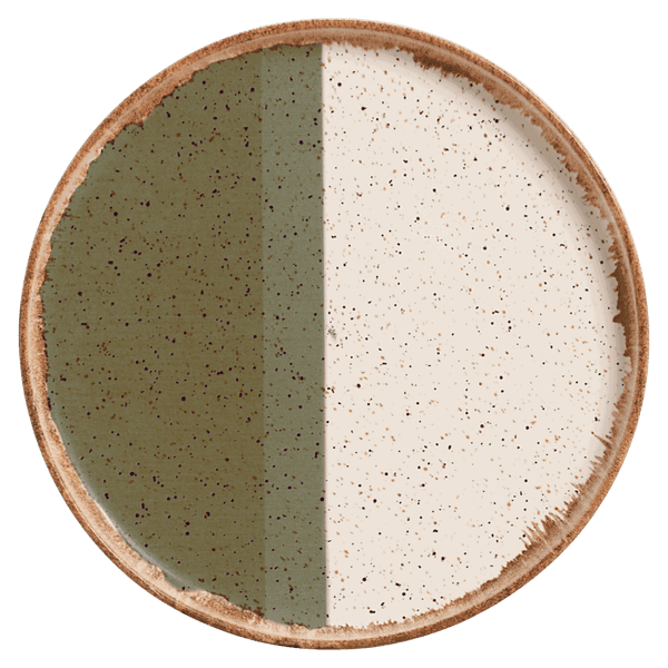 Sousplat Colors Verde Scalla