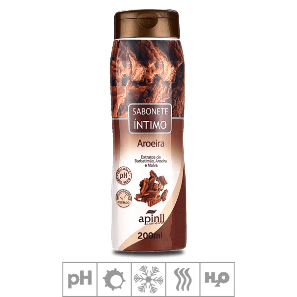 Sabonete Feminino Íntimo Apinil 200ml (ST183) - Aroeira