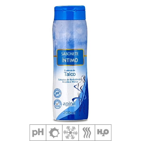 Sabonete Feminino Íntimo Apinil 200ml (ST183) - Talco