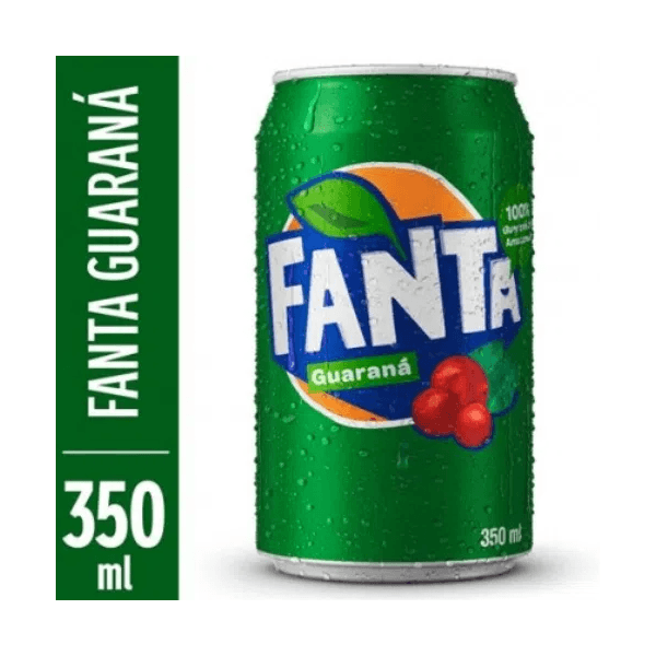 Refrigerante Fanta Guaraná 350ml