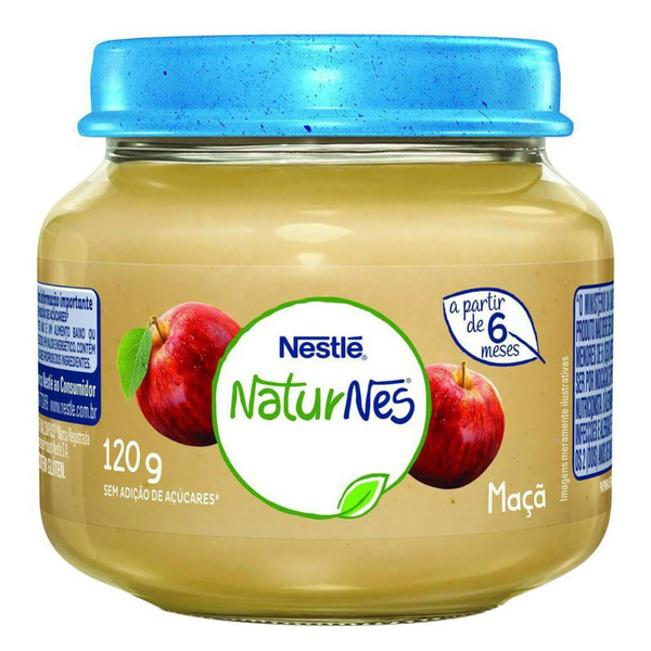 Papinha Nestlé Naturnes Maçã 120g