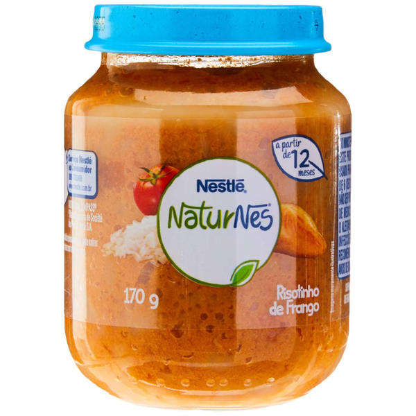 Papinha Nestlé Naturnes Risotinho De Frango 170g