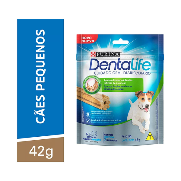 Dentalife Petisco Para Cães Adultos Raças Pequenas Frango 42g