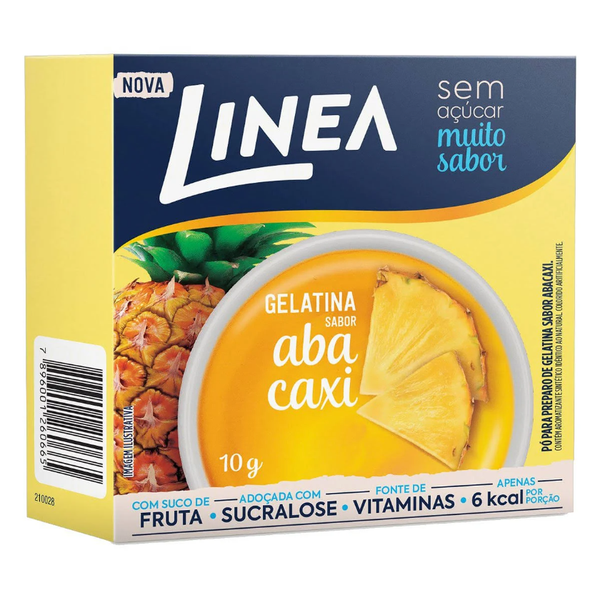 Gelatina Linea Abacaxi 10g