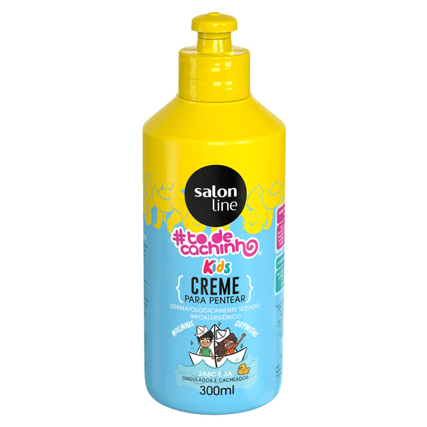 Creme Para Pentear Salon Line #todecachinho Kids Molinhas Ondulados 300ml