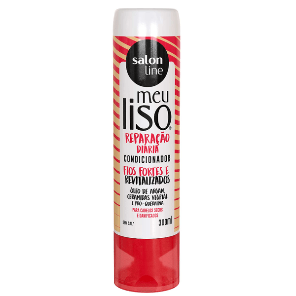 Condicionador Salon Line Meu Liso Reparação Diária 300ml