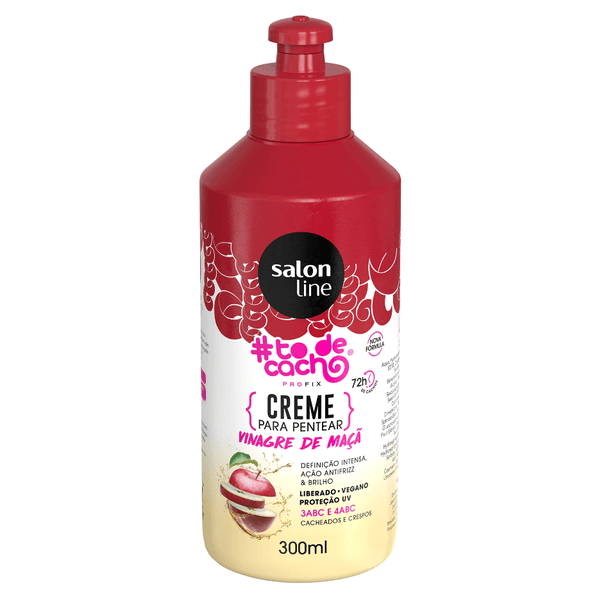 Creme Para Pentear Salon Line #todecacho Vinagre De Maçã 300ml