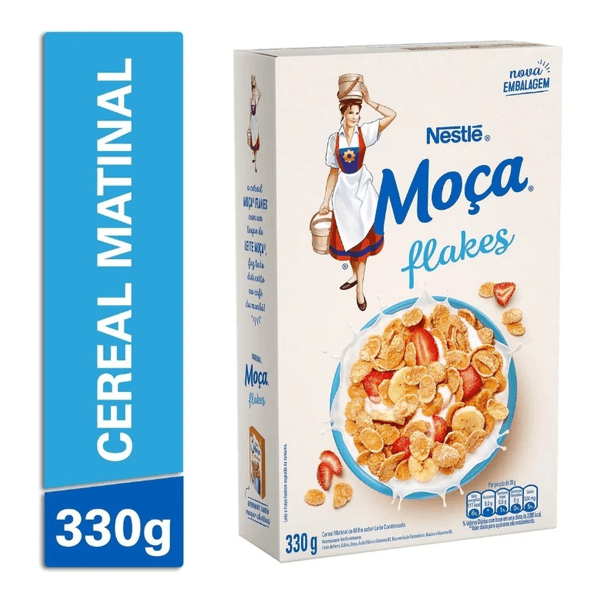 Cereal Matinal Moça Flakes 330g