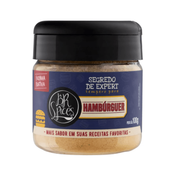 Tempero Br Spices Segredo De Expert Hamburguer Pote 100g