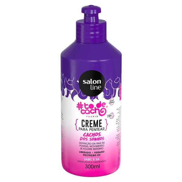 Creme Para Pentear Salon Line #todecacho Cachos Dos Sonhos 300ml