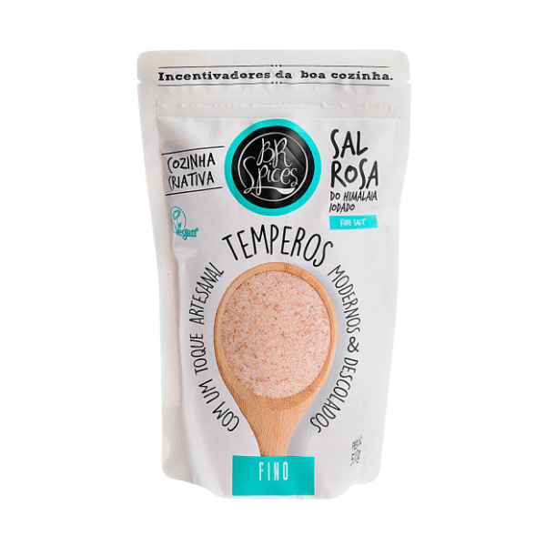 Sal Rosa Do Himalaia Br Spices Fino Pouch 500g