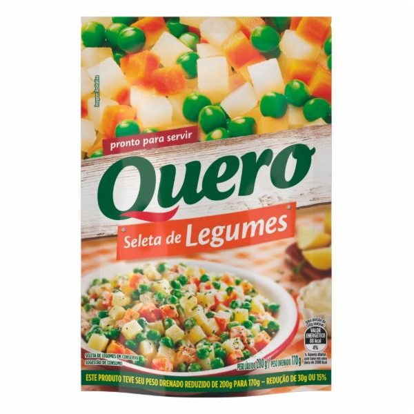 Seleta De Legumes Quero 170g