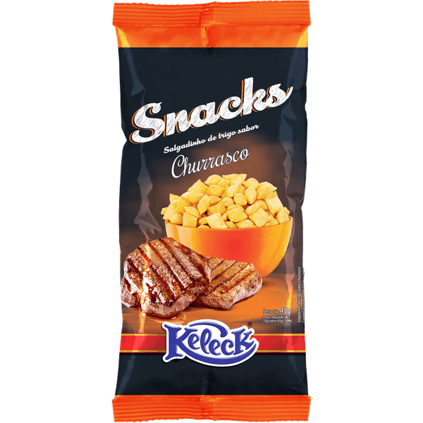 Salgadinho Snack Keleck Churrasco 45g