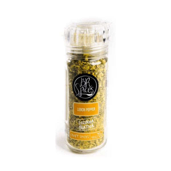 Moedor Br Spices Lemon Pepper 70g