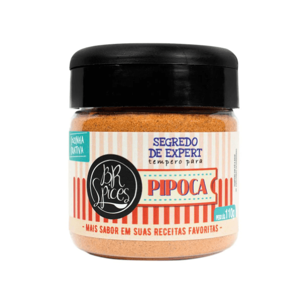 Tempero Br Spices Segredo De Expert Pipoca Pote 110g