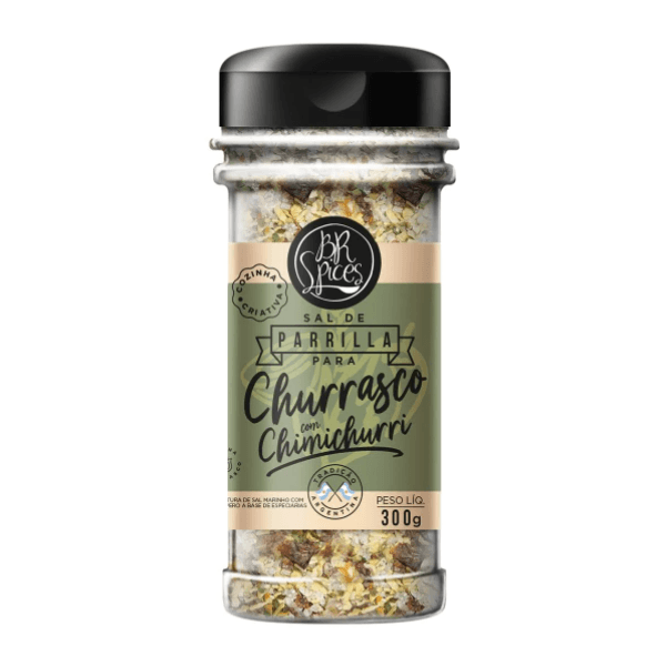 Sal De Parrilla Br Spices Com Chimichurri 300g