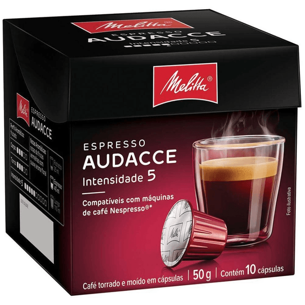 Cápsula De Café Melitta Audacce 10 Unidades