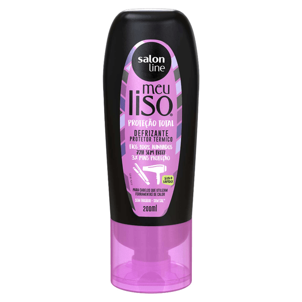 Defrizante Salon Line Meu Liso Proteção Total 200ml