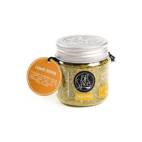 Tempero Br Spices Lemon Pepper Pote 100g