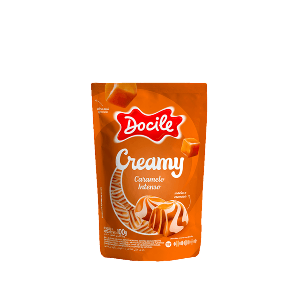 Bala Docile Docigoma Creamy Caramelo 100g