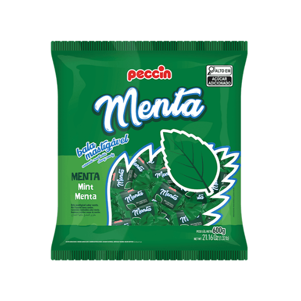 Bala Menta 600g