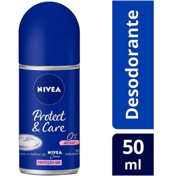 Desodorante Nivea Protect &amp; Care Roll-On 
