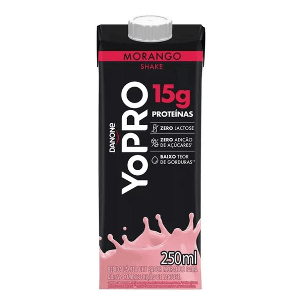 Bebida Láctea Yopro Morango 250ml