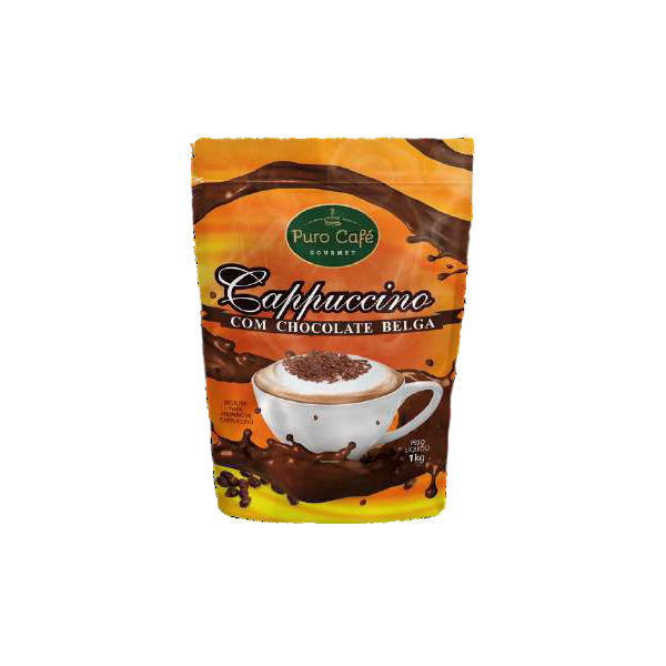 Cappuccino com Chocolate Belga Puro Café 1kg