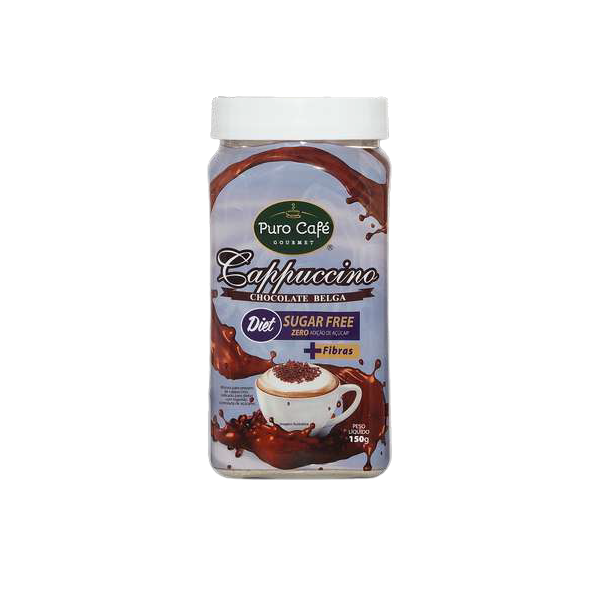 Cappuccino com Chocolate Belga Zero Puro Café 150g